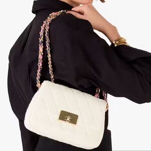 Kate Spade Carey Tweed Small Chain handbag - NWT